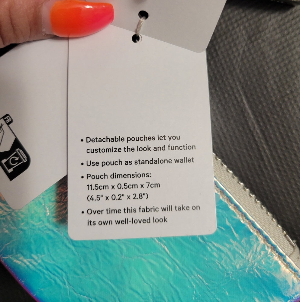 LULULEMON DUAL POUCH IRIDESCENT/BONE LIMITED EDITION - Picture 5 of 11